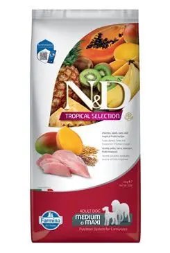 N&D TROPICAL SELECTION DOG Adult M/L Chicken 10kg Kup Teď