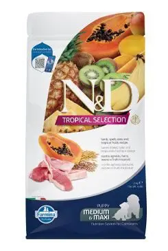 Bezpečná Platba N&D TROPICAL SELECTION DOG Puppy M/L Lamb 2kg