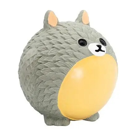 Časově Omezené Míček v designu zvířátka Totoro, se zvukem, 8 cm, latex, šedá, HipHop