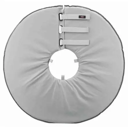 Trixie Ochranný měkký límec disk XL 60-64 cm 29 cm polyester pěna šedá Cenová Bomba