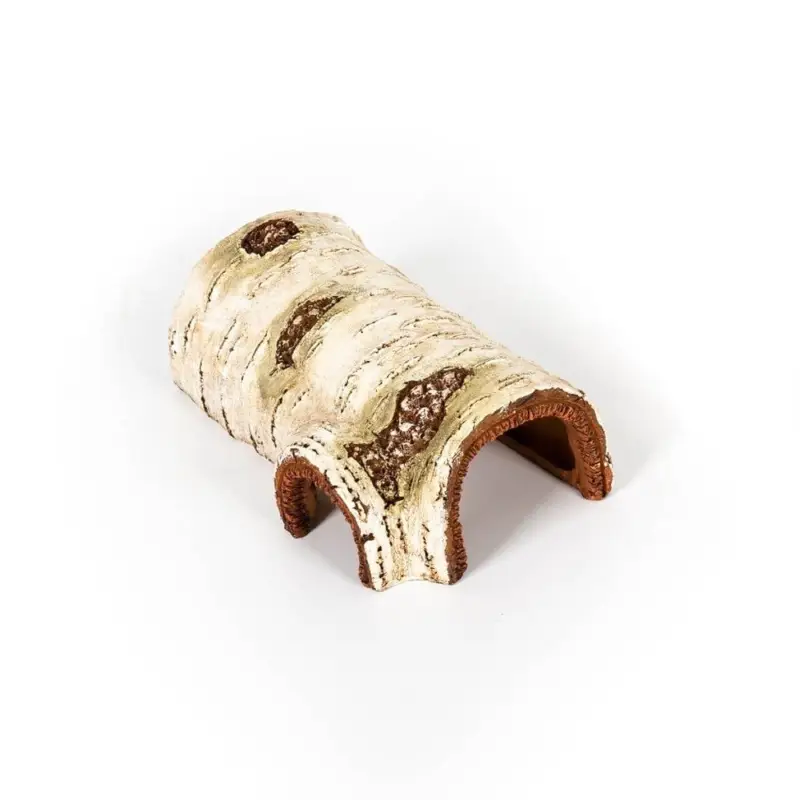 Autentický ReptiZoo Skrýš kmen topolu S (15x9x5,5cm)