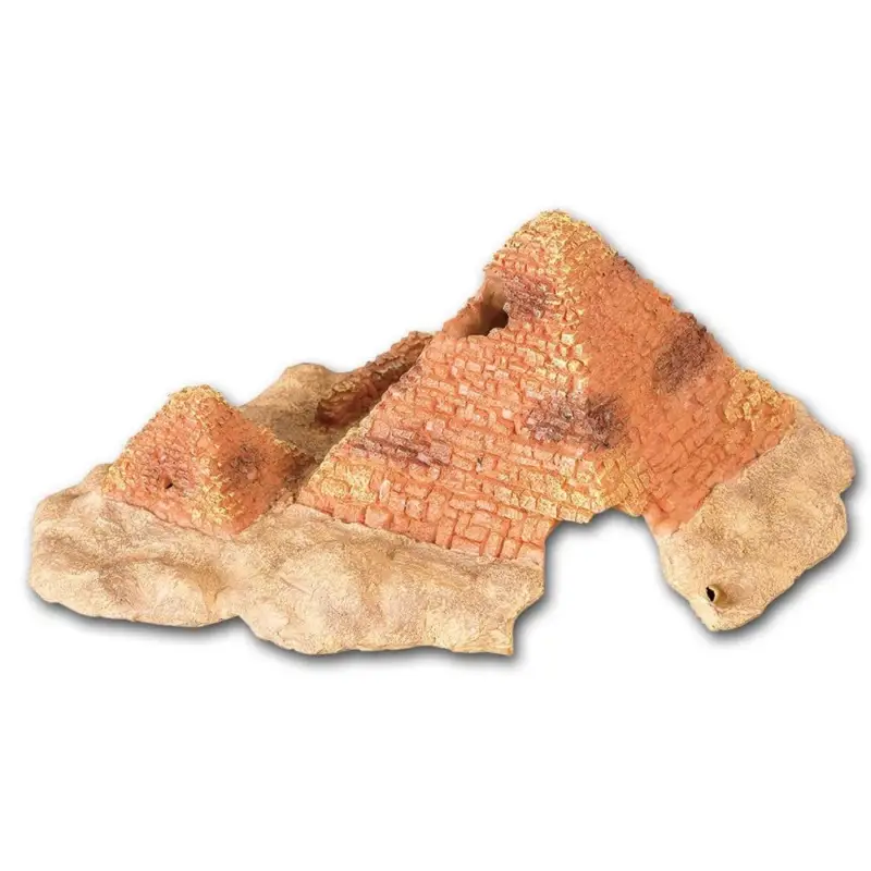 ReptiZoo Skrýš pyramida M (27,5x18,5x12cm) Vrácení Zdarma