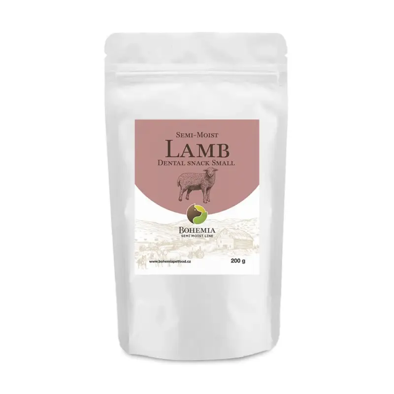 Levný BOHEMIA SEMI MOIST Dental Snack Small 200g