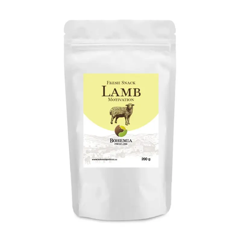 BOHEMIA FRESH Snack Lamb motivation 200g Nakupujte Hned