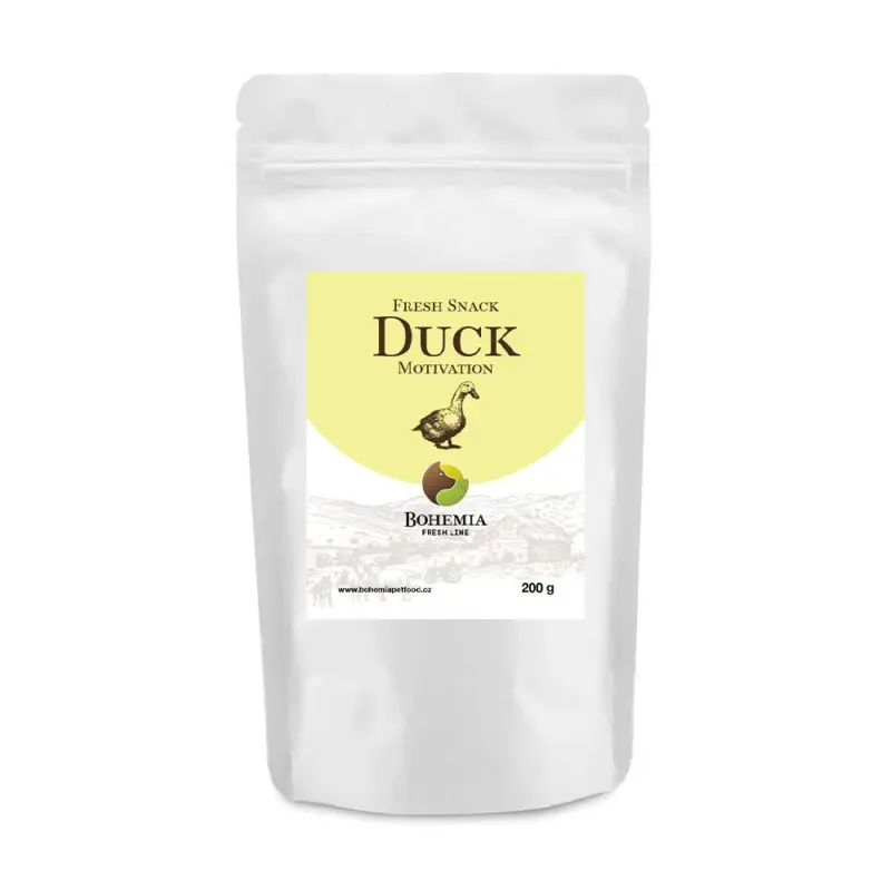 Ihned K Objednání BOHEMIA FRESH Snack Duck motivation 200g