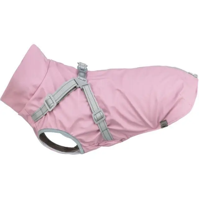 Horká Nabídka Pláštěnka PONTIS - vesta s postrojem, růžová XS: 30cm, hruď: 43-49cm, krk: 35cm
