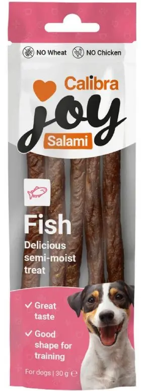 Poslední Šance Calibra Joy Dog Salami Fish 30g