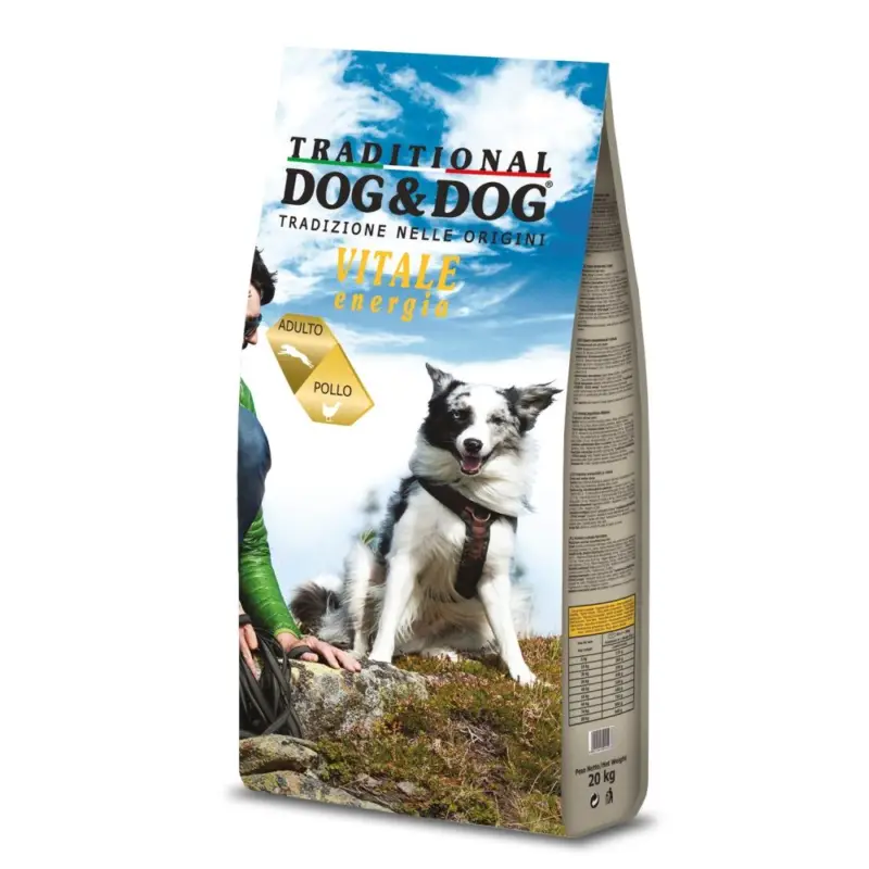 Aktuální Dog & Dog Vitale Energia Chicken 20 kg