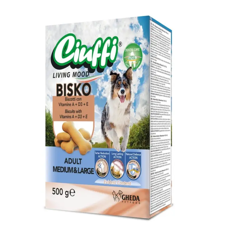 Ciuffi Snack Bisko Adult Medium & Large 500 g Poslední Šance