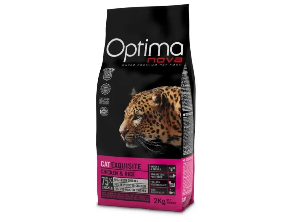 Výprodej OPTIMAnova Cat Exquisite 2 kg