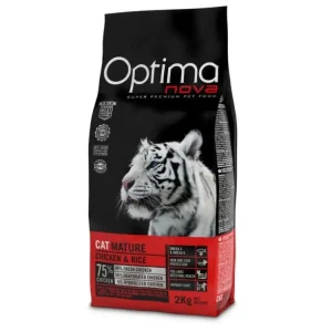 Vysoce Kvalitní OPTIMAnova Cat Mature Sterilised 2 kg