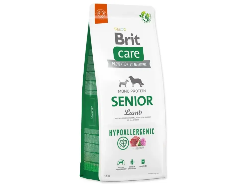 Speciální Cena Krmivo Brit Care Dog Hypoallergenic Senior 12kg
