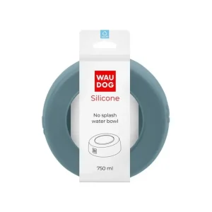 Miska silikon no splash Waudog 750ml šedá Časově Omezené
