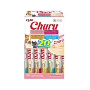 Inaba Churu cat snack mořské plody multipack 20x 14g Speciální Cena