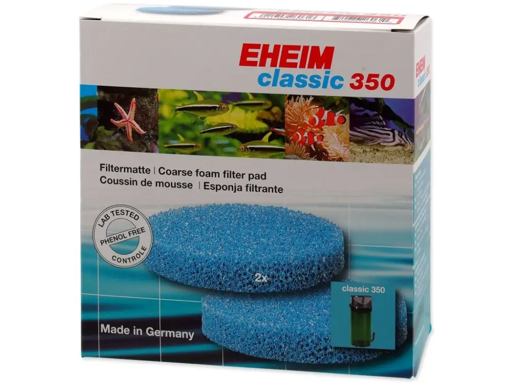 Cenově Výhodný Náplň Eheim molitan hrubý Classic 350 2ks