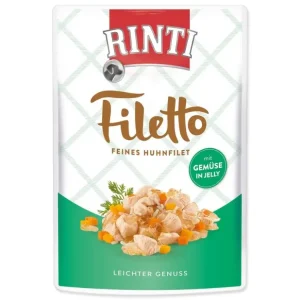 Kapsička Rinti Filetto Adult kuře a zelenina v želé 100g Must-Have