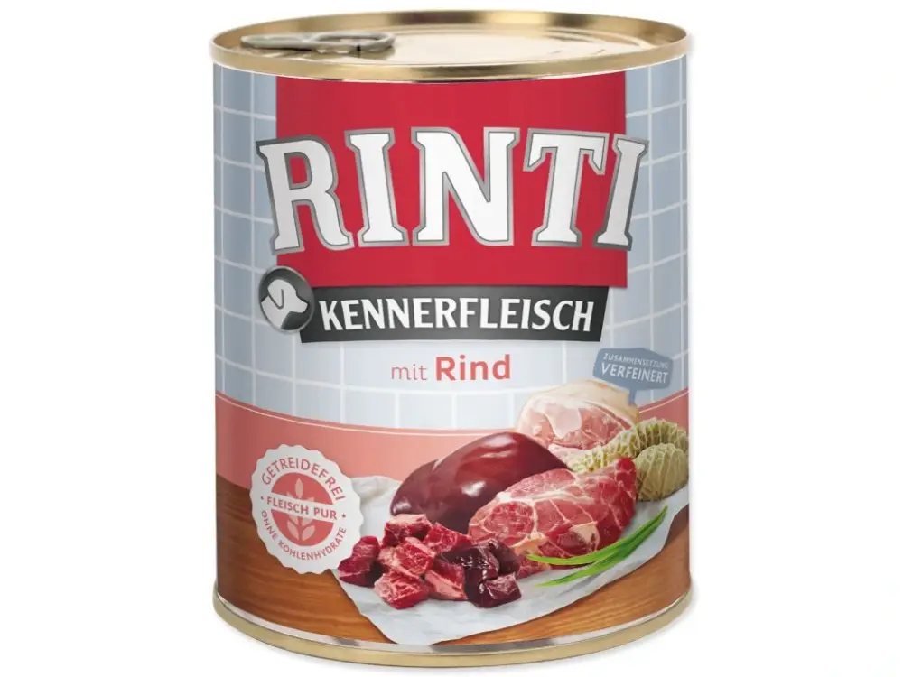 Konzerva Rinti Kennerfleisch Adult hovězí 800g Bezpečná Platba