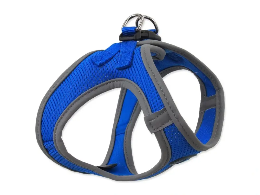 Vysoce Kvalitní Postroj Dog Fantasy Puppy S modrý 36-41cm