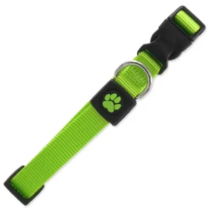 Omezená Nabídka Obojek Active Dog Premium M limetka 2x34-49cm