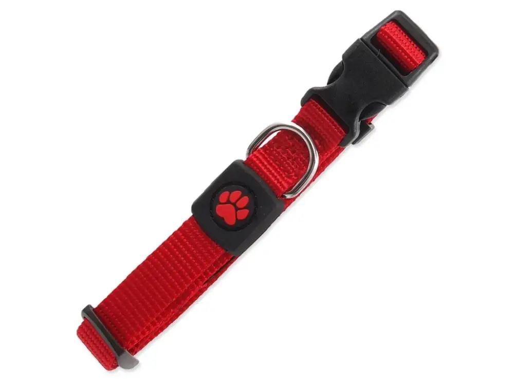 Obojek Active Dog Premium S červený 1,5x27-37cm Jen Po Omezenou Doba