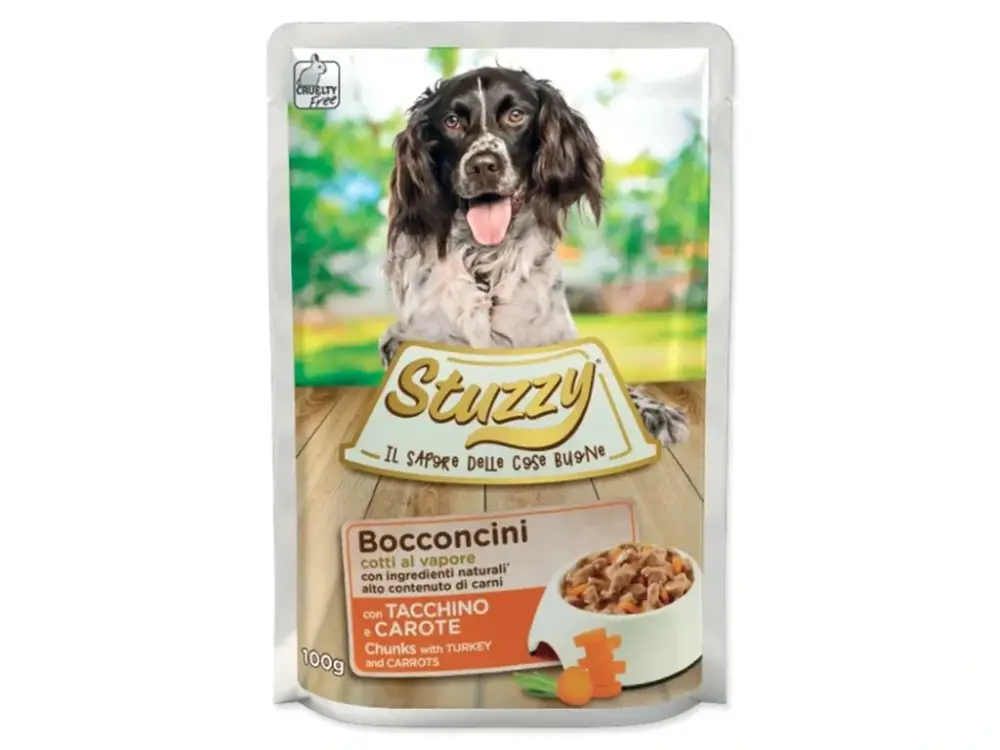 Finální Výprodej Kapsička STUZZY krůta s mrkví 100g