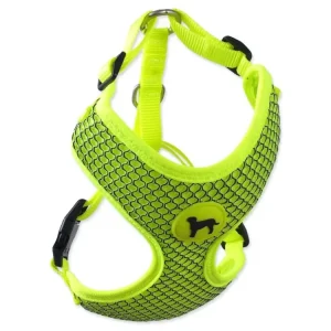 Finální Výprodej Postroj Active Dog Mellow M limetka 1,5x40-55cm