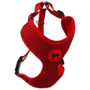 Cenová Bomba Postroj Active Dog Mellow S červený 1,5x35-47cm