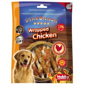 Přímo Od Výrobce Nobby StarSnack Barbecue Wrapped Chicken 375g