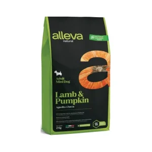ALLEVA NATURAL Dog Dry Adult Lamb&Pumpkin Mini 2kg Víkendová Akce