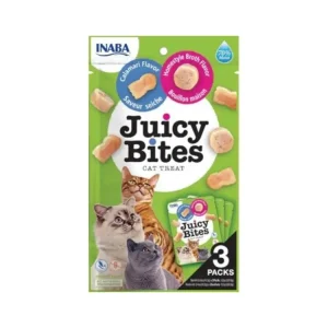 Inaba Juicy Bites cat snack kalamáry a domácí vývar Hit Sezóny