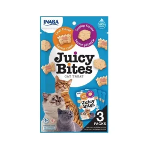 Výprodej Inaba Juicy Bites cat snack krab a hřebenatka