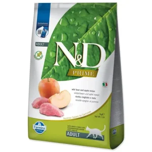 Krmivo N&D Cat Prime Wild Boar & Apple 5kg Finální Výprodej