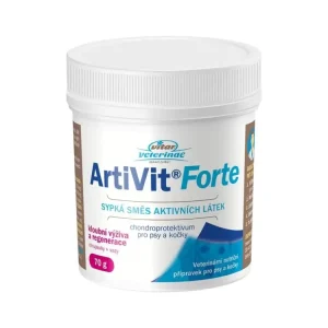 Vitar veterinae Artivit Forte prášek 70 g Přímo Od Výrobce