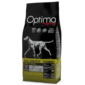 OPTIMAnova Dog Adult Digestive Rabbit & Potato GF 12 kg Jen Po Omezenou Doba