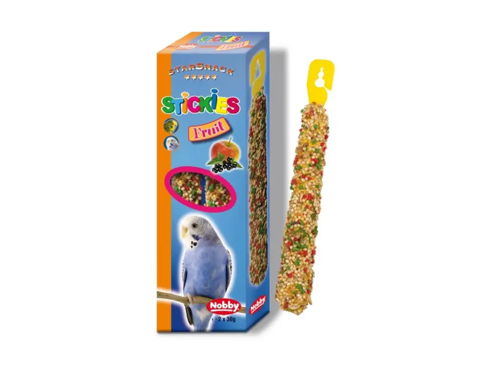 Kup Teď Nobby StarSnack závěsné tyčinky ovocné pro papoušky 2x30g