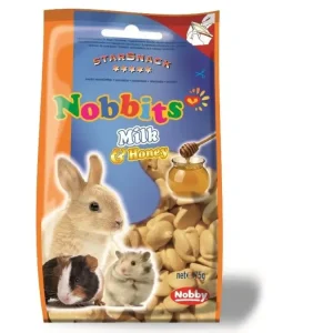 Nobby StarSnack Nobbits pamlsky pro hlodavce mléko a med 75g Must-Have