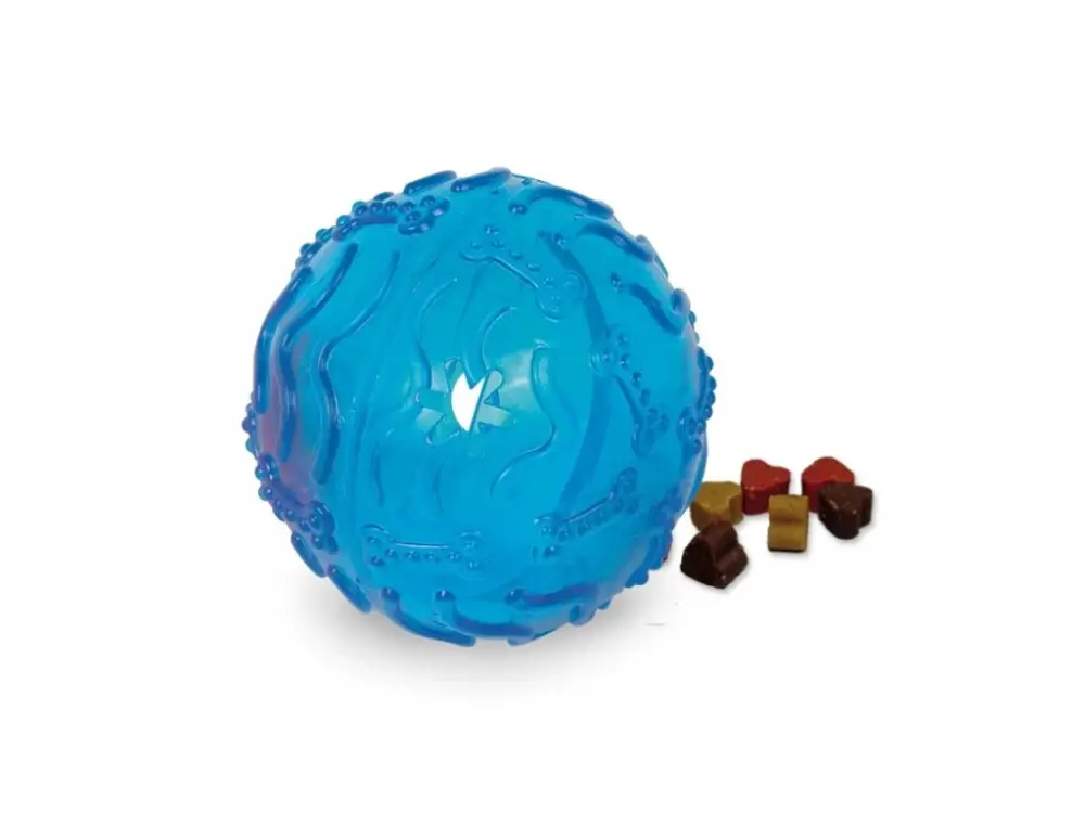 Nobby TRP Snack Ball plnící hračka velká 10cm modrá Pouze Dnes