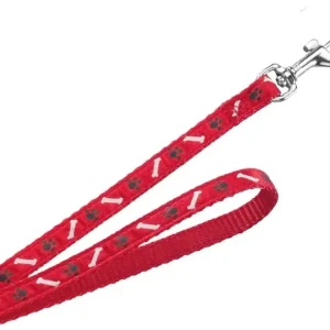 Nobby MINI textilní vodítko 120cm / 10mm červená Speciální Cena