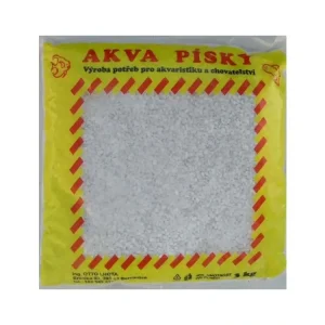 Přímo Od Výrobce Písek akvarijní Akva č.11 - bílý 3 kg 2 - 4 mm