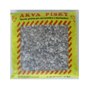 Výhodná Nabídka Písek akvarijní Akva č.6 - béžový 3 kg 4 - 6 mm