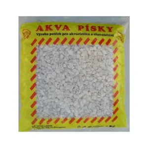 Písek akvarijní Akva č.2 - bílý 3 kg 4 - 6 mm Vrácení Zdarma