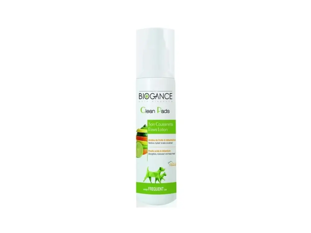 Značkový Biogance Clean pads - ochraný spray tlapek 100 ml