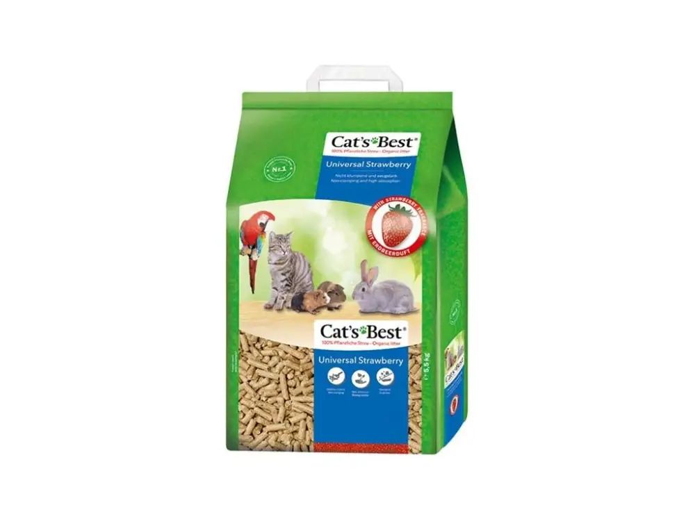 Podestýlka Cat´s Best Universal jahoda 10 l Levný