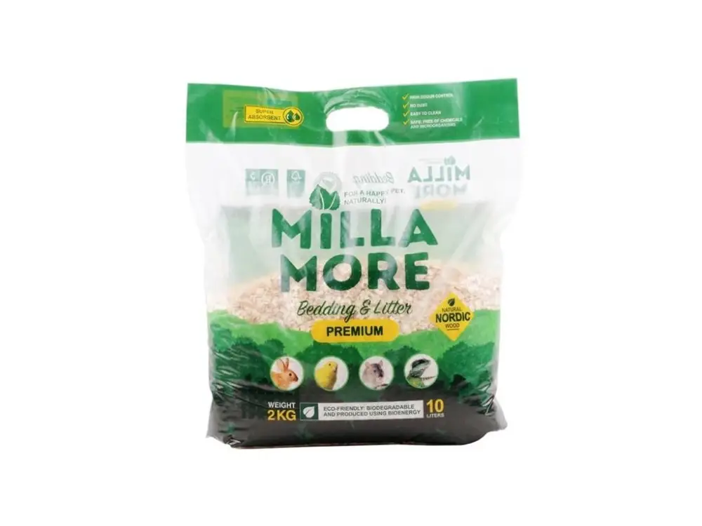 Jen Po Omezenou Doba Podestýlka hlod. štěpky osika MillaMore Premium 10l/2kg