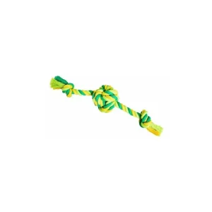 Víkendová Akce Míč se 2 rameny HipHop Dog bavlněný 30 cm / 160 g limetková, zelená