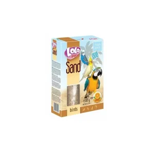 LOLOpets pomerančový písek pro ptáky 1500 g Přímo Od Výrobce