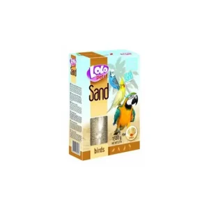 Nová Kolekce LOLOpets písek s mušlemi pro ptáky 1500 g