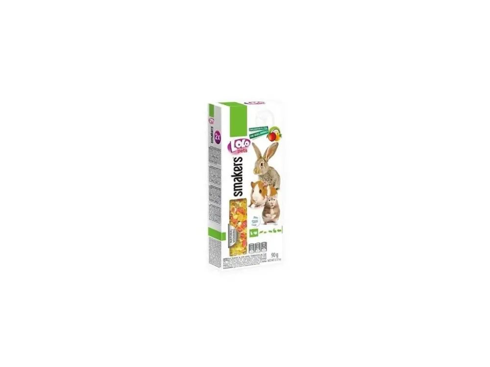 LOLO SMAKERS 2 klasy jablečné pro hlodavce 90 g Must-Have
