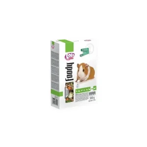 Nová Kolekce LOLO Foody kompletní krmivo pro morčata 500 g krabička