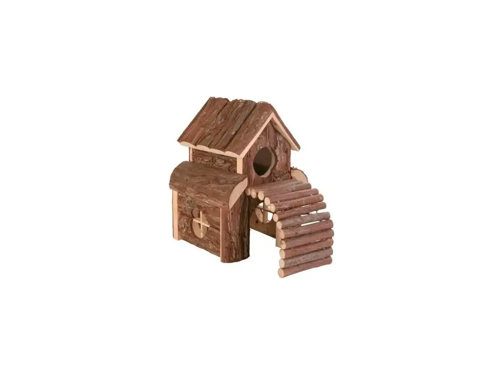 Natural Living dřevěný domek dvoupatrový FINN 13 x 20 x 20 cm Rychlé Dodání